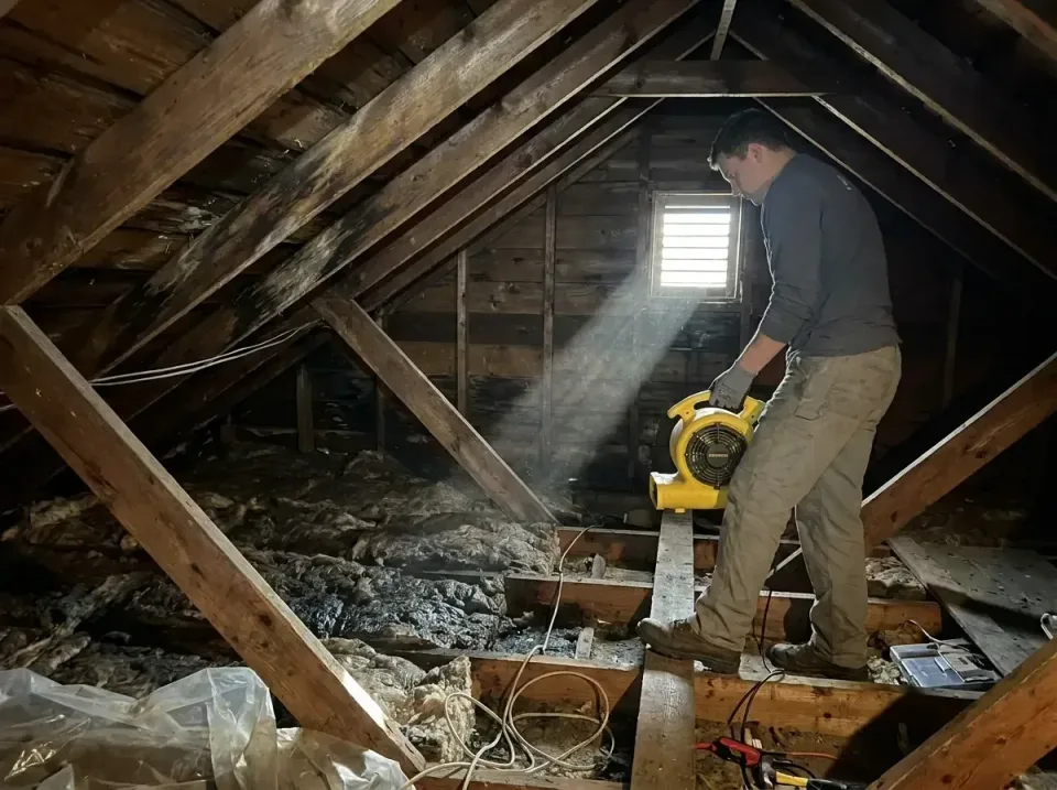 attic-water-damage-drying-proc-007 — frequently asked questions, Emergency Water Extraction & 24/7 Flood Response in Beacon,…